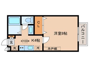 アルカデイアパ－ルハウスの物件間取画像